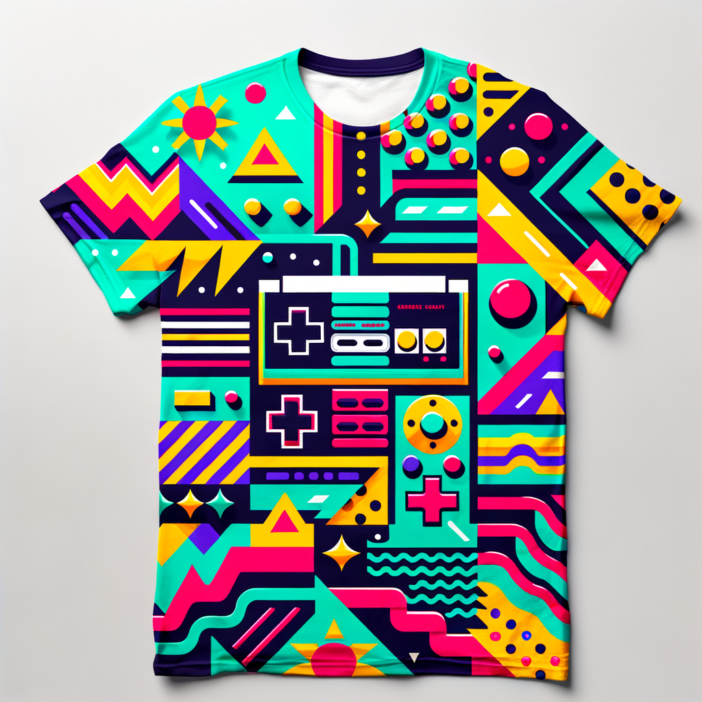 Retro Console Club Tee - Image 1